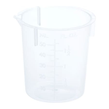 Celltreat CELLTREAT 50mL Graduated Beaker, Polypropylene, Non-sterile 230512